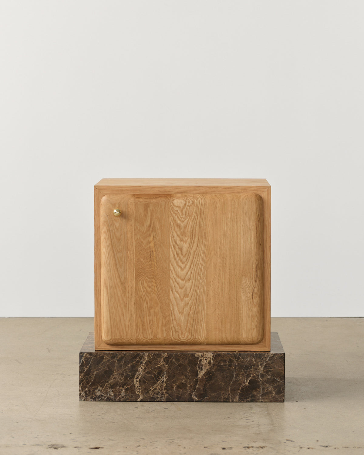 Soma Oak Bedside Table Right Door