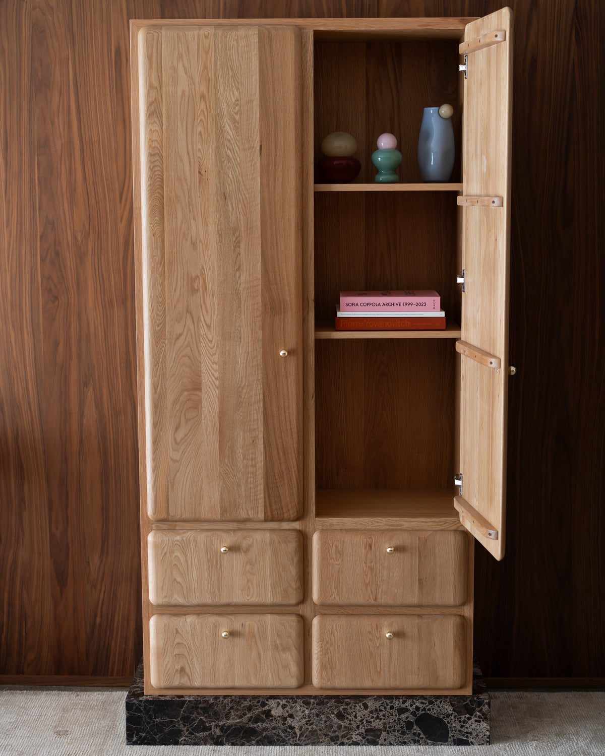 Soma Oak Tall Cabinet (Unit only)