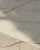 Close up of honeycomb marble
