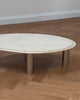 Medium marble coffee table